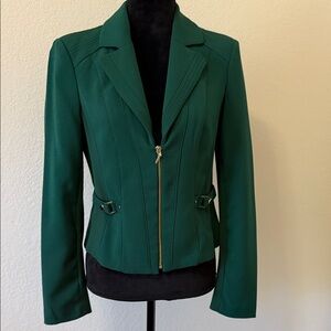 White House Black Market Green Blazer